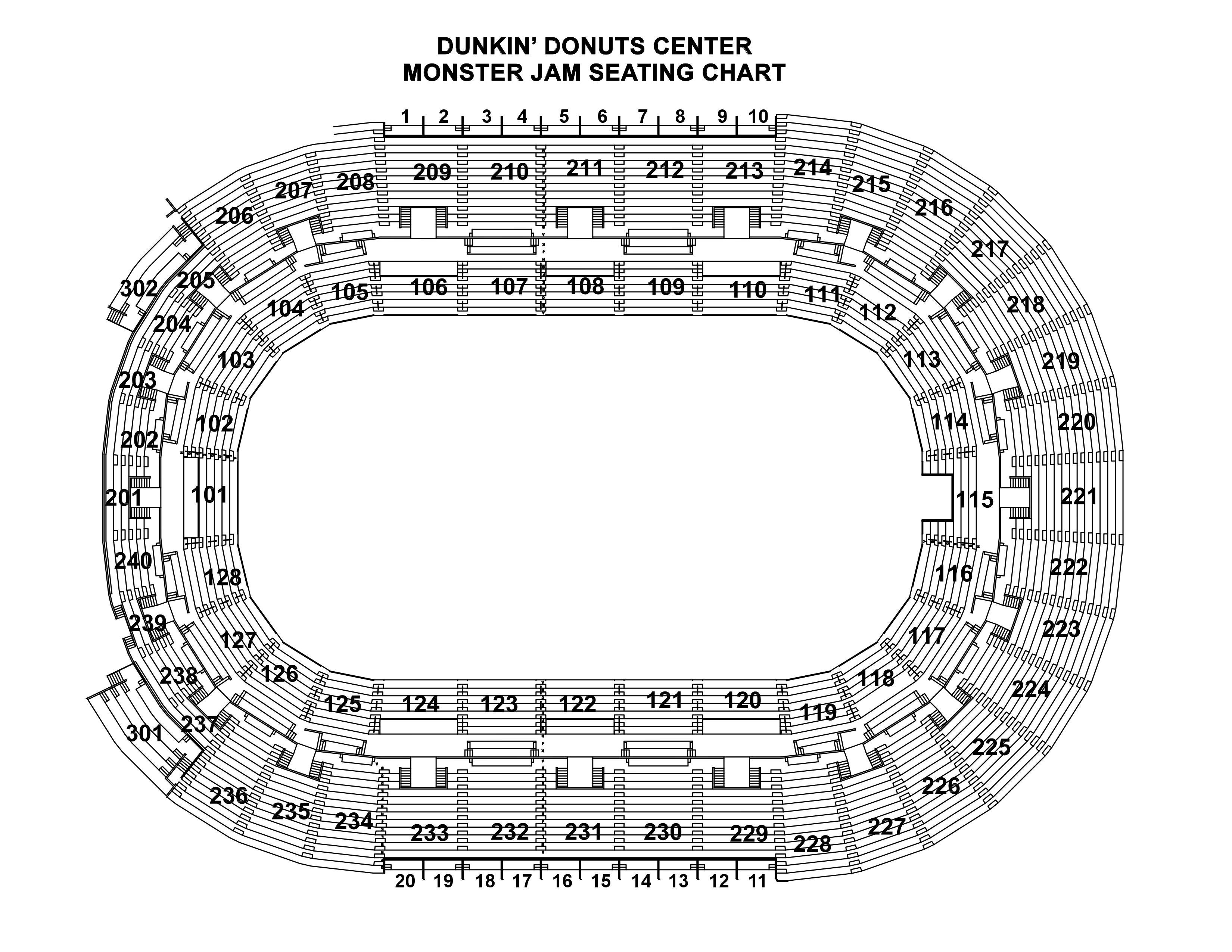 Chase Center Seating Chart With Seat Numbers